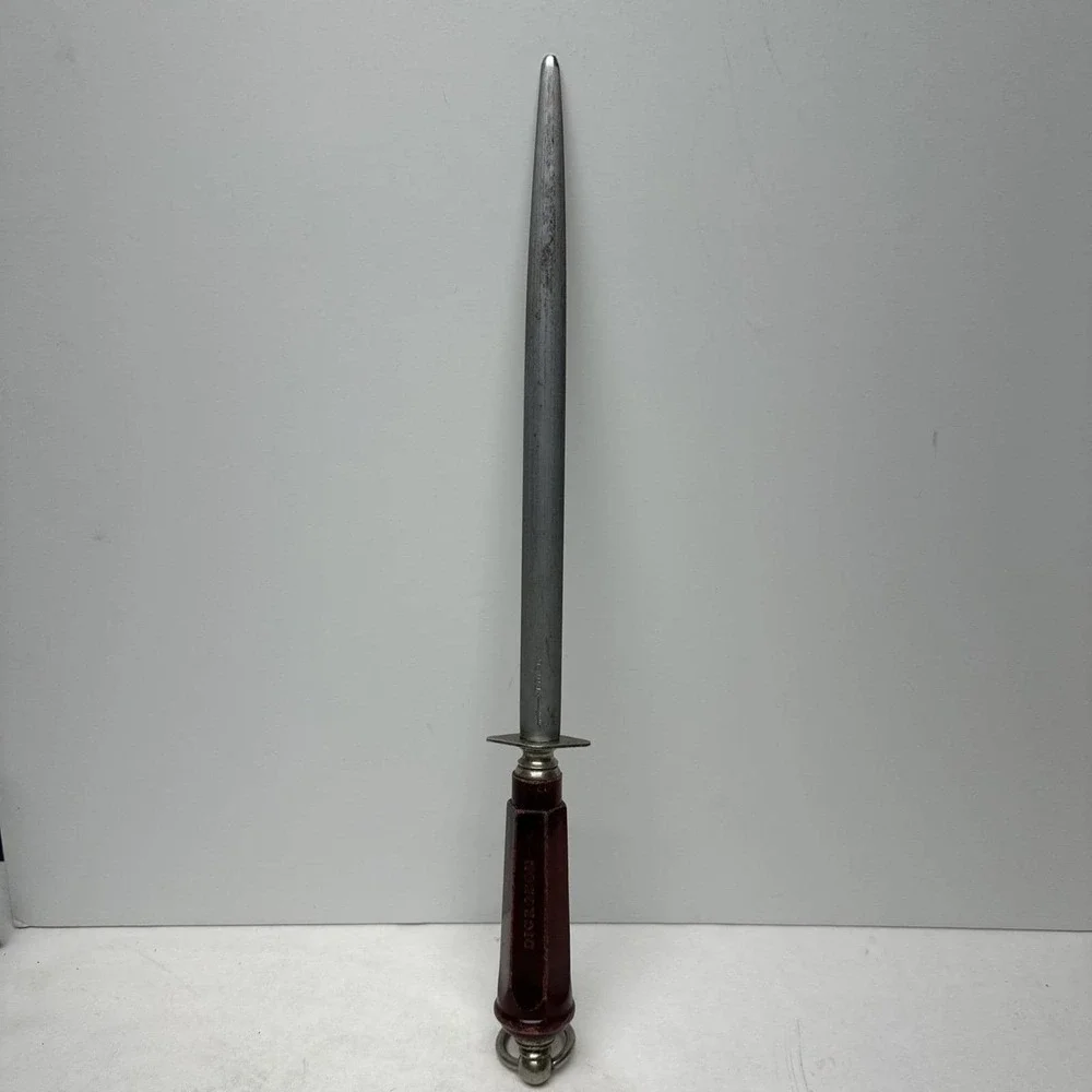F Dick Dickoron Knife Sharpening Steel Vintage Made In Germany Chef's Knife
